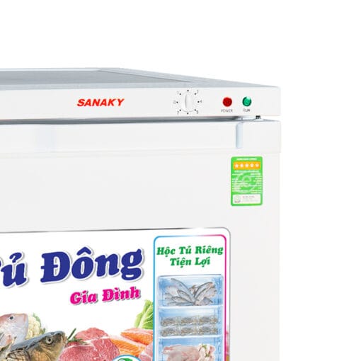 Tủ đông đứng Sanaky VH-180VD 150 Lít