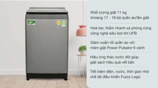 Máy giặt Toshiba Inverter 11 kg AW-DUH1200GV