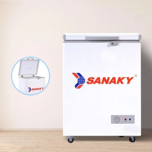 Tủ Đông Gia Đình Sanaky VH 1599HY, 100 Lít Dàn Đồng