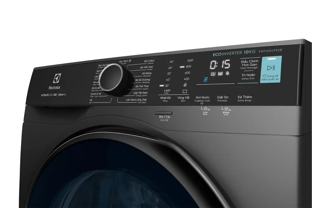 Máy giặt Electrolux 8KG inverter EWF8024P5SB Máy giặt Electrolux 8KG inverter EWF8024P5SB
