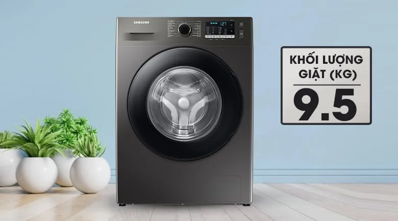 Máy giặt Samsung Inverter 9.5kg WW95TA046AX/SV Máy giặt Samsung Inverter 9.5kg WW95TA046AX/SV - Khối lượng giặt 9.5 kg, phù hợp với gia đình có từ 5 - 7 người