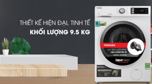 Máy giặt Toshiba Inverter 9.5 Kg TW-BK105S2V(WS)