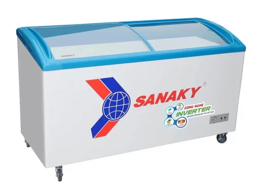 Tủ đông 1 ngăn nắp kính lùa Sanaky VH 6899K3 450 lít