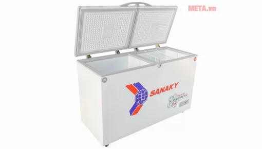 Tủ đông 2 ngăn 2 cánh inverter Sanaky VH-4099W3 280 lít