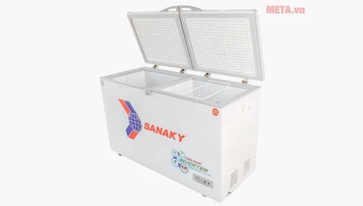 Tủ đông 2 ngăn 2 cánh inverter Sanaky VH-4099W3 280 lít