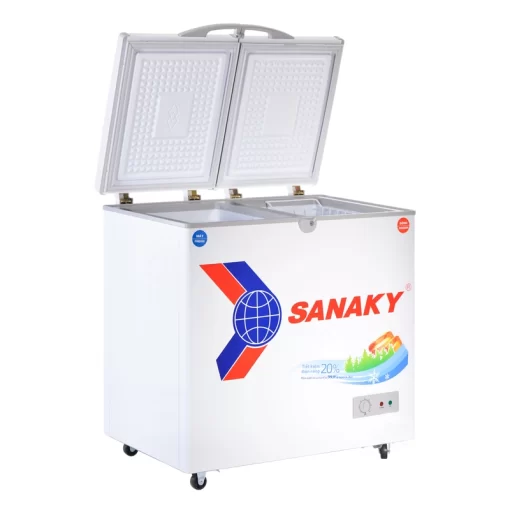 Tủ Đông Dàn Đồng Sanaky VH-2599W1, 250 Lít Dàn Đồng