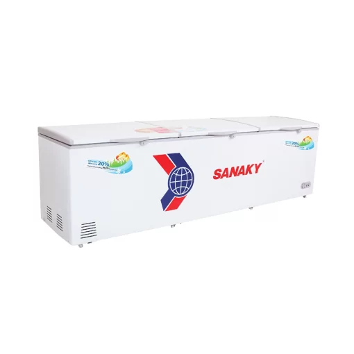 Tủ Đông Dàn Đồng 3 Cánh Sanaky VH-1399HY, 1 Ngăn 1300 Lít