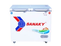 Tủ Đông Sanaky Mặt Kính Cường Lực VH-2599W2KD, 250 Lít