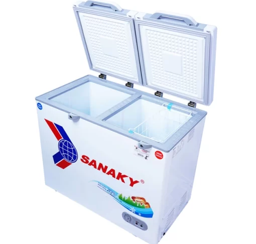 Tủ Đông Sanaky Mặt Kính Cường Lực VH-2599W2KD, 250 Lít