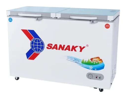 Tủ đông mặt kính cường lực Sanaky VH-3699W2KD 360 lít