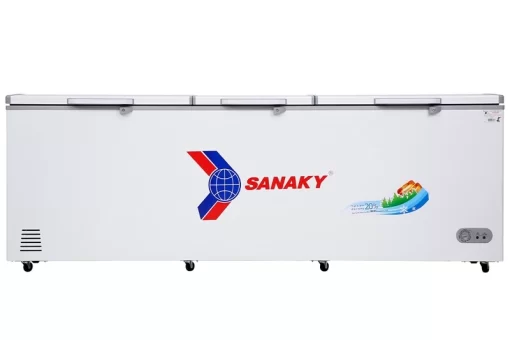 Tủ Đông Dàn Đồng 3 Cánh Sanaky VH-1399HY, 1 Ngăn 1300 Lít