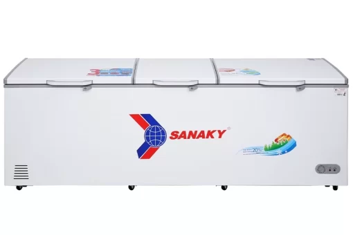 Tủ Đông Dàn Đồng 3 Cánh Sanaky VH-1399HY, 1 Ngăn 1300 Lít