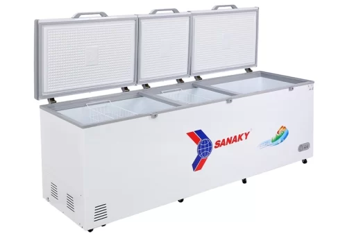 Tủ Đông Dàn Đồng 3 Cánh Sanaky VH-1399HY, 1 Ngăn 1300 Lít