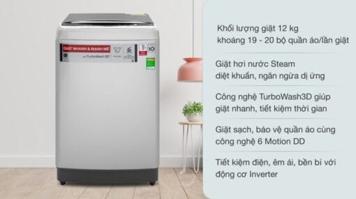 Máy giặt LG Inverter 12 kg TH2112SSAV