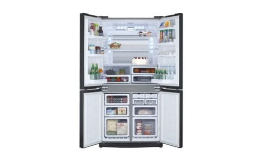 Tủ lạnh 4 cánh Sharp SJ-FX631V-SL 626 Lít, J-Tech Inverter Mới 2021