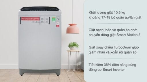 Máy giặt LG Inverter 10.5 kg T2350VS2M