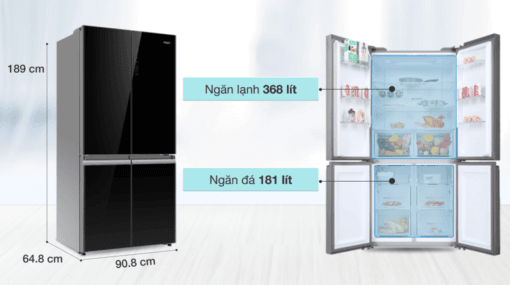 Tủ lạnh Aqua 533 lít inverter AQR IG636FM GB