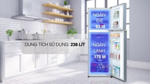 Tủ lạnh Casper 238 lít inverter RT-250VD