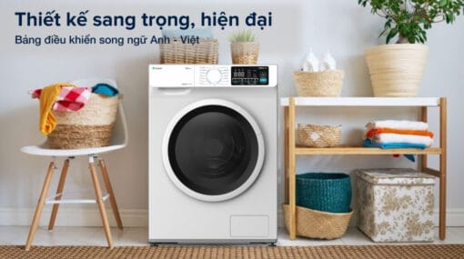 Máy giặt Casper inverter lồng ngang 9.5kg WF-95I140BWC