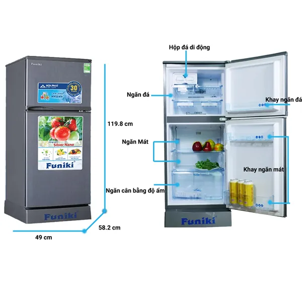 Tủ lạnh Funiki 120 lít FR-125CI Tủ lạnh Funiki 120 lít FR-125CI