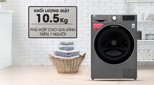 Máy giặt LG Inverter 10.5 kg FV1450S2B