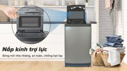 Máy giặt Aqua 8 kg lồng đứng AQW-KS80GT.S