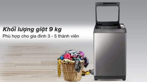 Máy giặt Aqua 9 kg lồng đứng AQW-F91GT.S