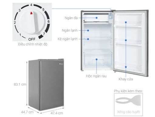 Tủ lạnh Casper 95 lít RO-95PG