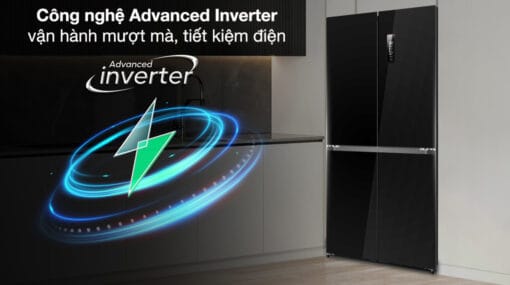 Tủ lạnh Casper Multi door 425 lít inverter RM-430VBM