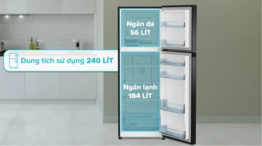 Tủ lạnh Hitachi 240 lít Inverter HRTN5255MFUVN Mới 2024