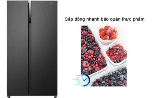 Tủ lạnh Hitachi HRSN9552DDXVN 525 lít Inverter