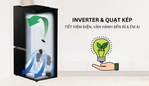 Tủ lạnh Hitachi R-WB700VGV2 Inverter 645 lít