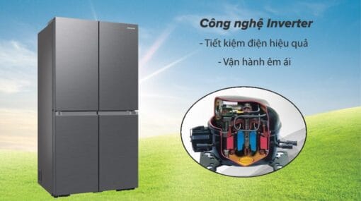 Tủ lạnh Samsung RF59C700ES9 Inverter 649 lít [2023]