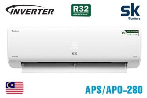 Điều hòa Sumikura 28000BTU 1 chiều inverter APS/APO-280DC