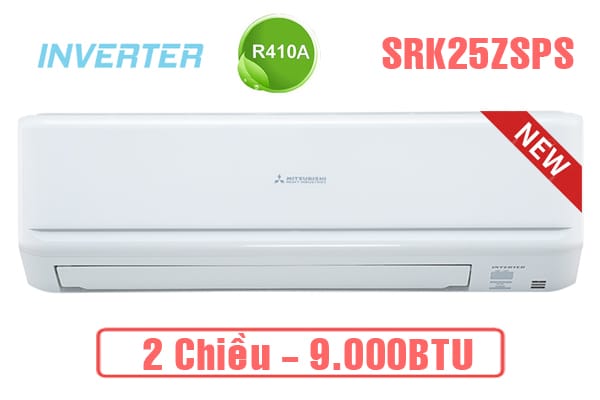 Điều hòa Mitsubishi Heavy SRK25ZSPS-S5 9000BTU 2 chiều inverter