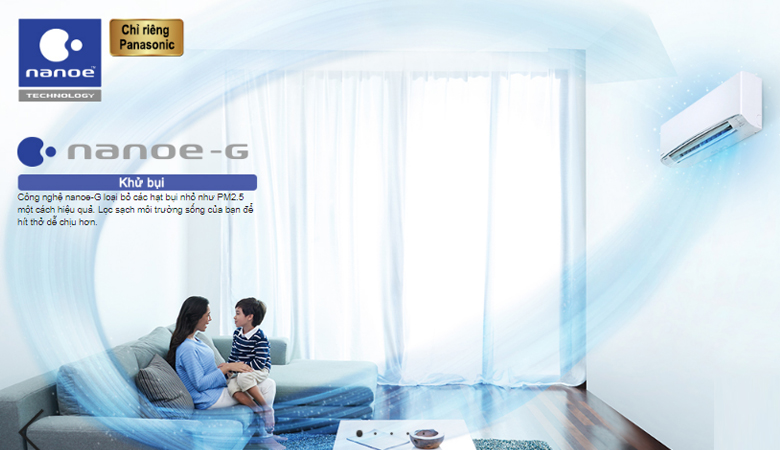 Điều hòa Panasonic RU9AKH-8 tích hợp Nanoe-G