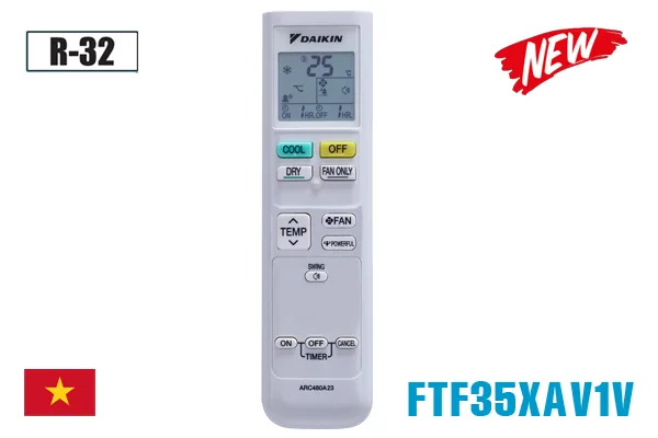 Điều hòa Daikin 12000 BTU FTF35XAV1V Điều hòa Daikin 12000 BTU FTF35XAV1V