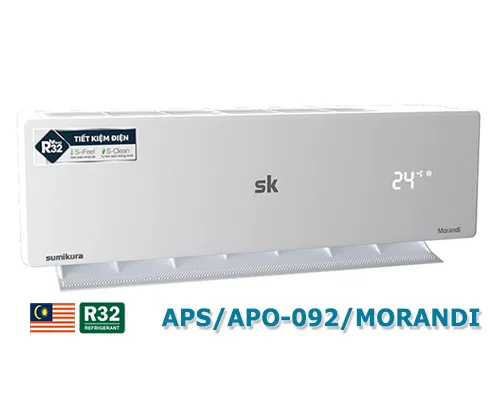 Điều hòa Sumikura 1 chiều 9.000BTU APS/APO-092 Điều hòa Sumikura 1 chiều 9.000BTU APS/APO-092