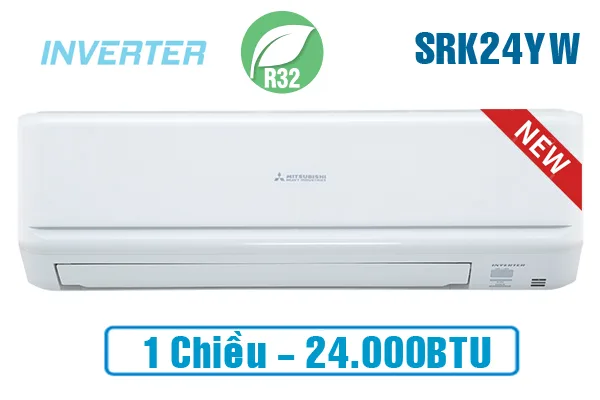 Điều hòa Mitsubishi Heavy inverter 24.000BTU 1 chiều SRK/SRC24YW-W5 Điều hòa Mitsubishi Heavy inverter 24.000BTU 1 chiều SRK/SRC24YW-W5