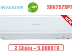 Điều hòa Mitsubishi Heavy 9.000BTU 2 chiều inverter SRK/SRC25ZSPS-S5