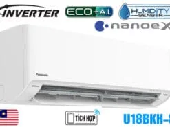 Điều hòa Panasonic 18000BTU 1 chiều inverter U18BKH-8