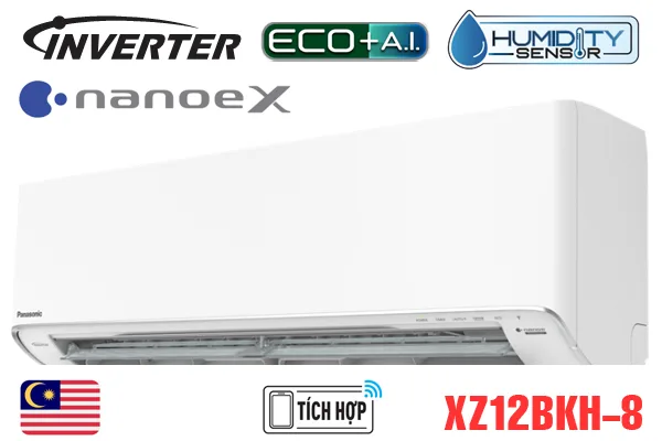 Điều hòa Panasonic 12000 BTU 2 chiều inverter XZ12BKH-8