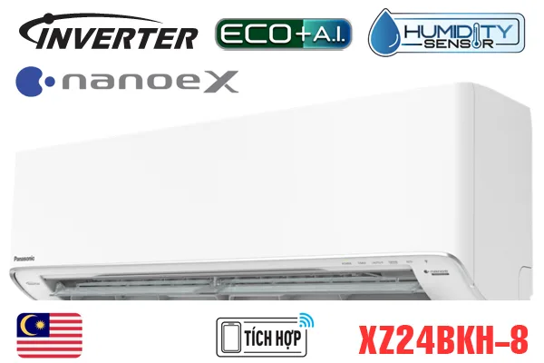 Điều hòa Panasonic 24000 BTU 2 chiều inverter XZ24BKH-8